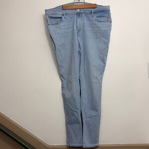 Levi's Women's 721 High Rise Light Blue Skinny Jeans